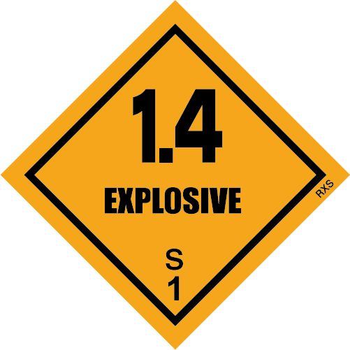 Explosives Division 1.4S