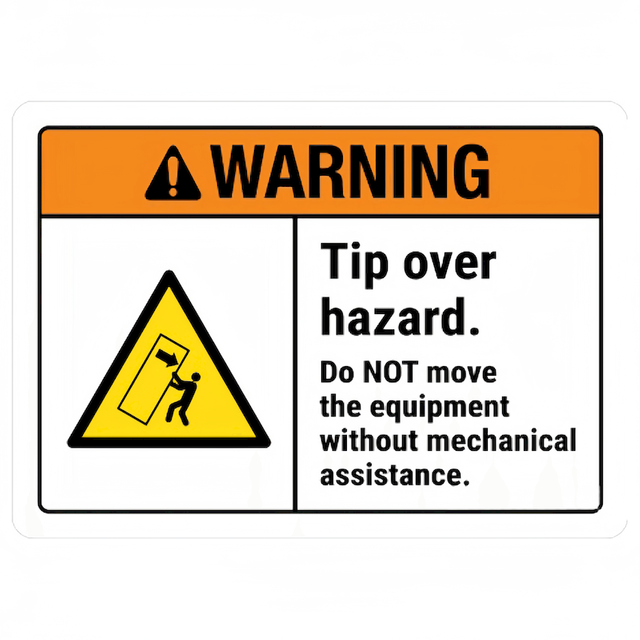Warning Labels for Machinery
