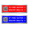 Aluminum Frame Pipe Markers