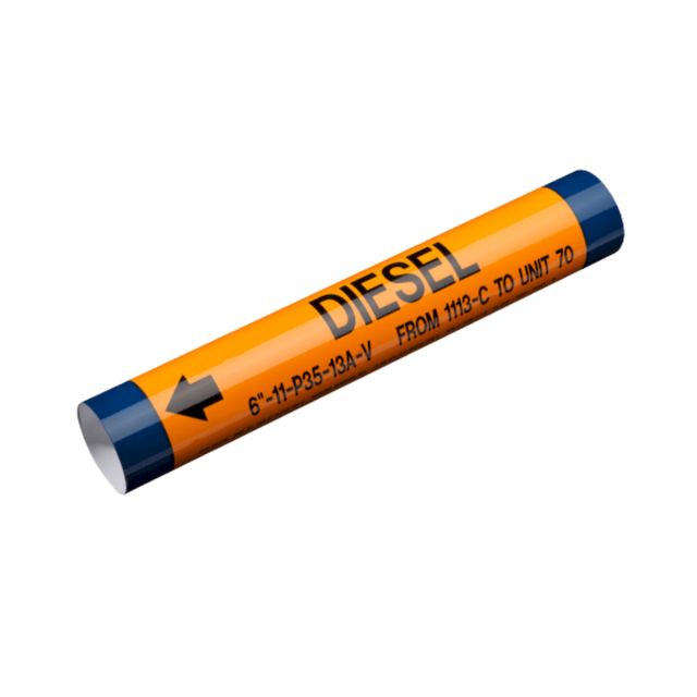 PreCoiled Pipe Markers